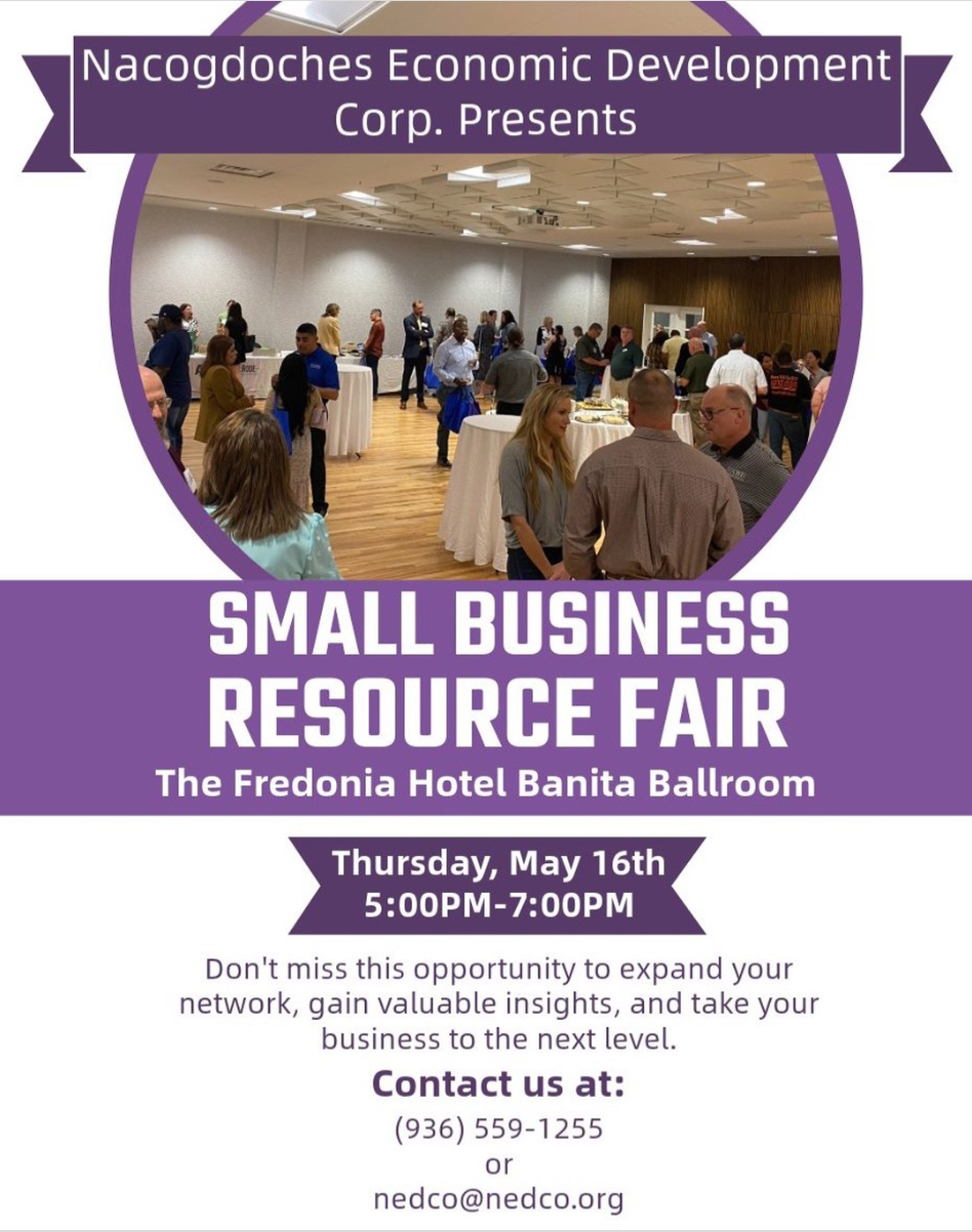 Featured image for “May 16, 2024 – SMALL BUSINESS / ENTREPRENEUR RESOURCE FAIR”
